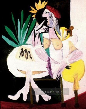  marie - Frau au chapeau rouge Marie Therese 1934 kubist Pablo Picasso